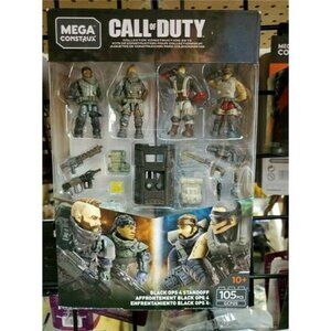 Mega Construx Call Of Duty BLACK OPS 4 STANDOFF #GCP05 Set of 105 Pcs* SEALED!
